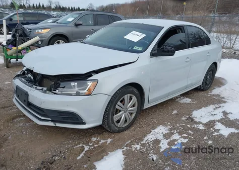 2017 Volkswagen Jetta 1.4T S из США, поврежденный, VIN 3VW2B7AJ7HM285773